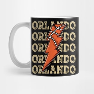 Funny Sports Orlando Proud Name Basketball Classic Mug